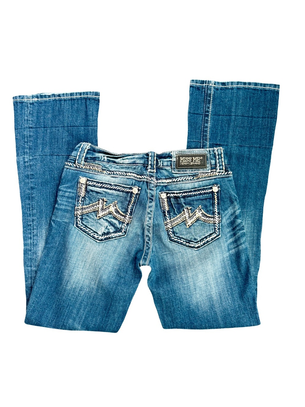 VTG MISS ME Y2K EASY-BOOT STYLE DENIM JEANS // SIZE 26🩵